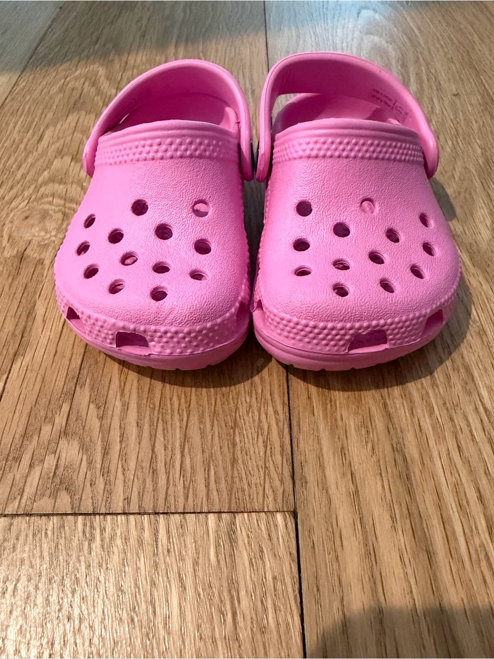 CROCS Kids Pink Classic Clog Slip-Ons